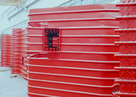Panel ścienny z kotłem ze stali węglowej Panel z rurami wodnymi z ćwiekami do kotłów CFB